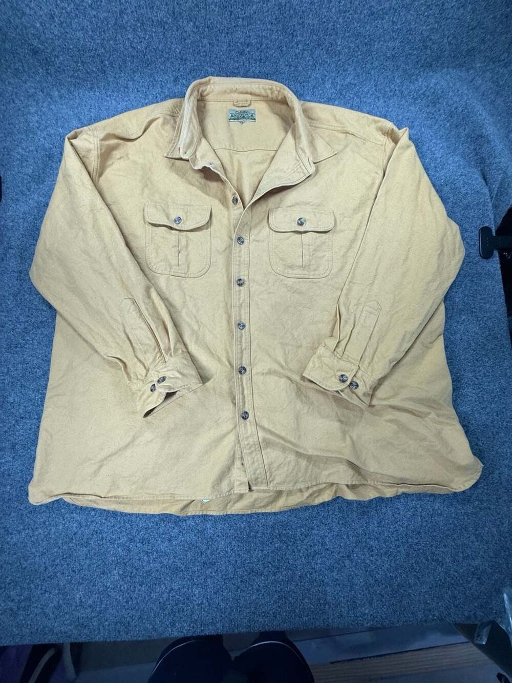 Cabela's Deerskin Soft Chamois Heavyweight Cotton Long Sleeve Shirt